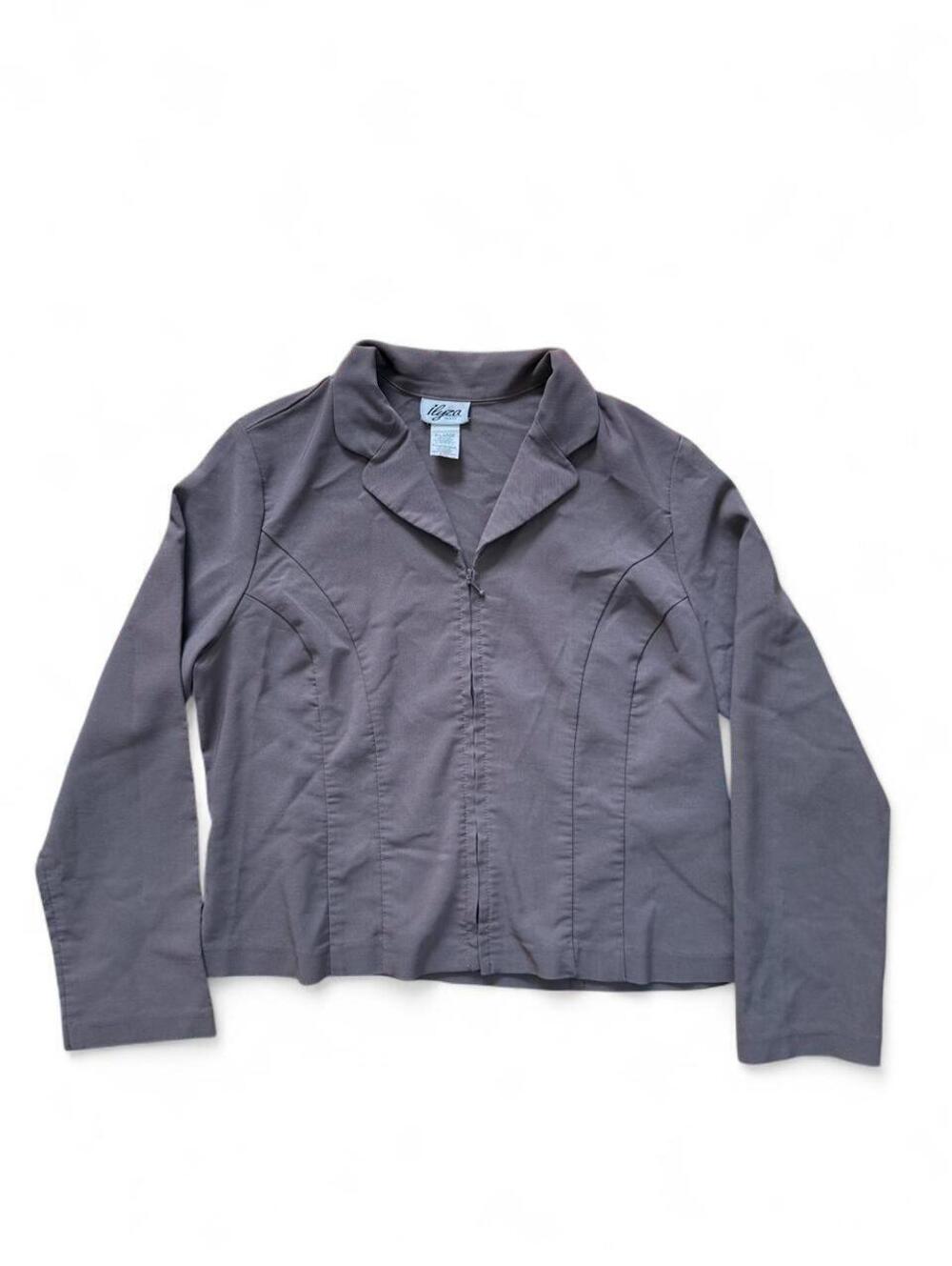 Y2K Women's Brown and Grey Lightweight Jacket